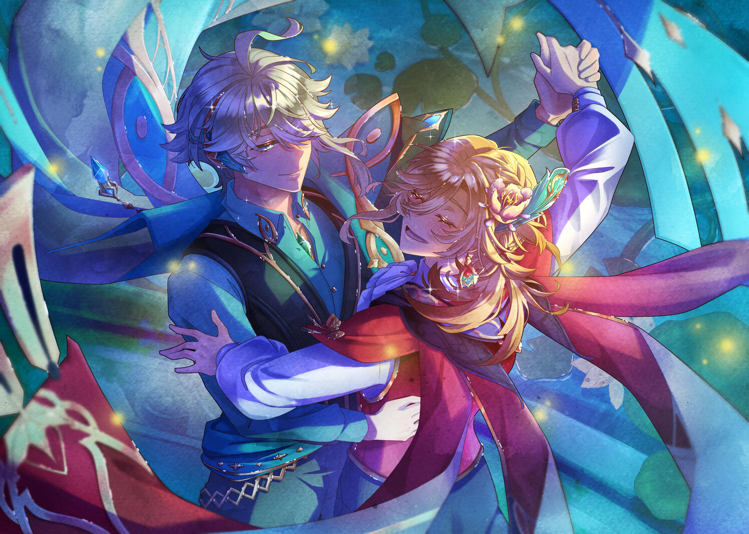 Genshin Impact - Alhaitham and Kaveh