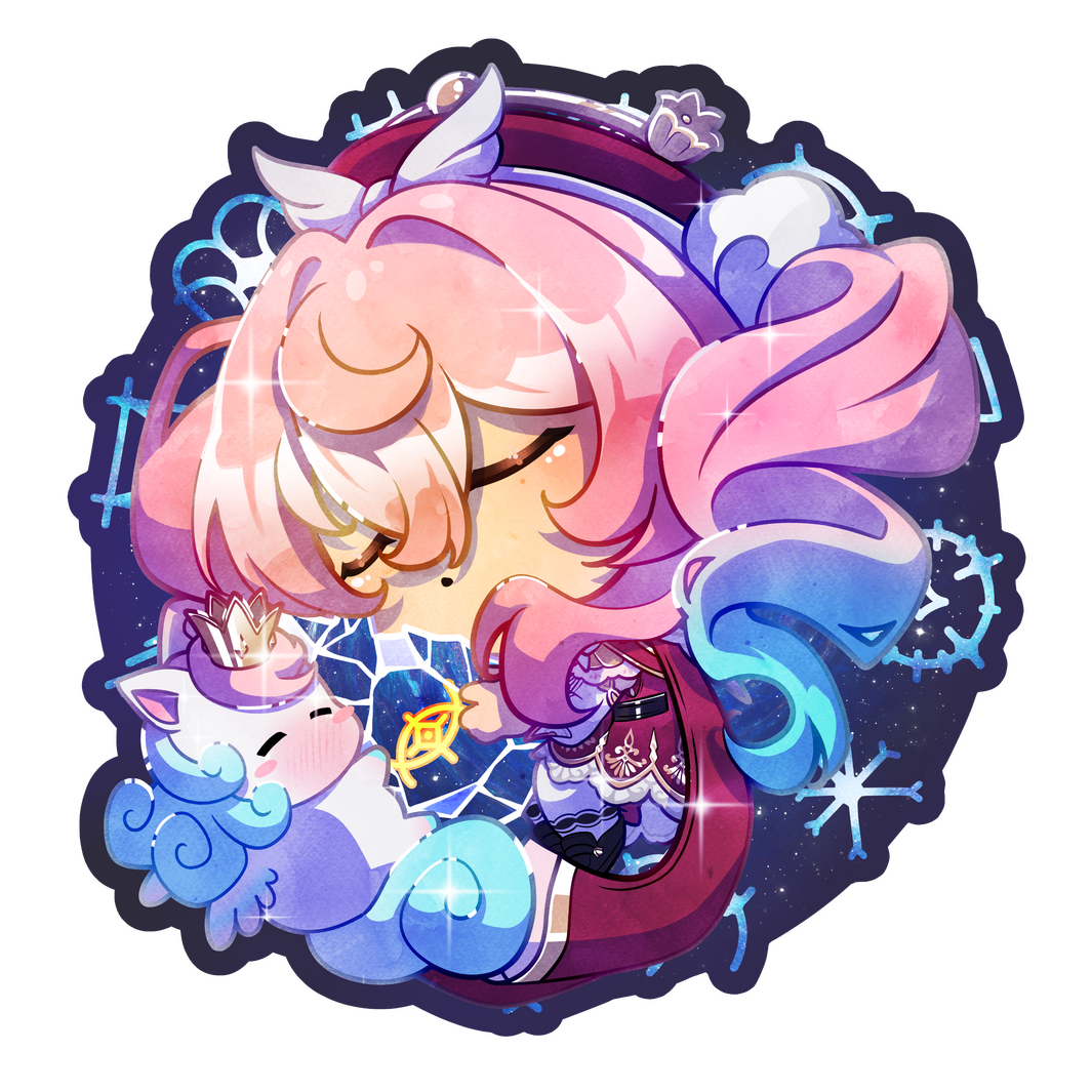 Honkai: Star Rail - Hyacine & Little Ica Honkai: Star Rail - Hyacine & Little Ica