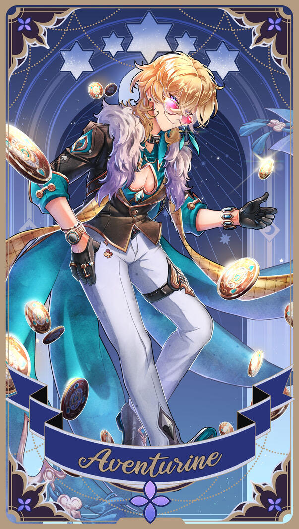 Honkai: Star Rail - Aventurine Honkai: Star Rail - Aventurine